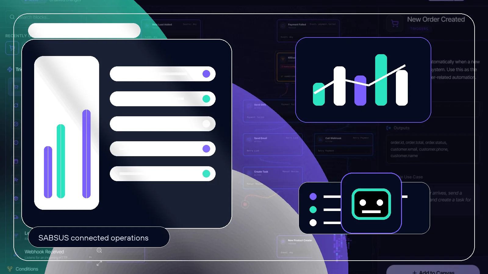 SABSUS AI automation workflow interface