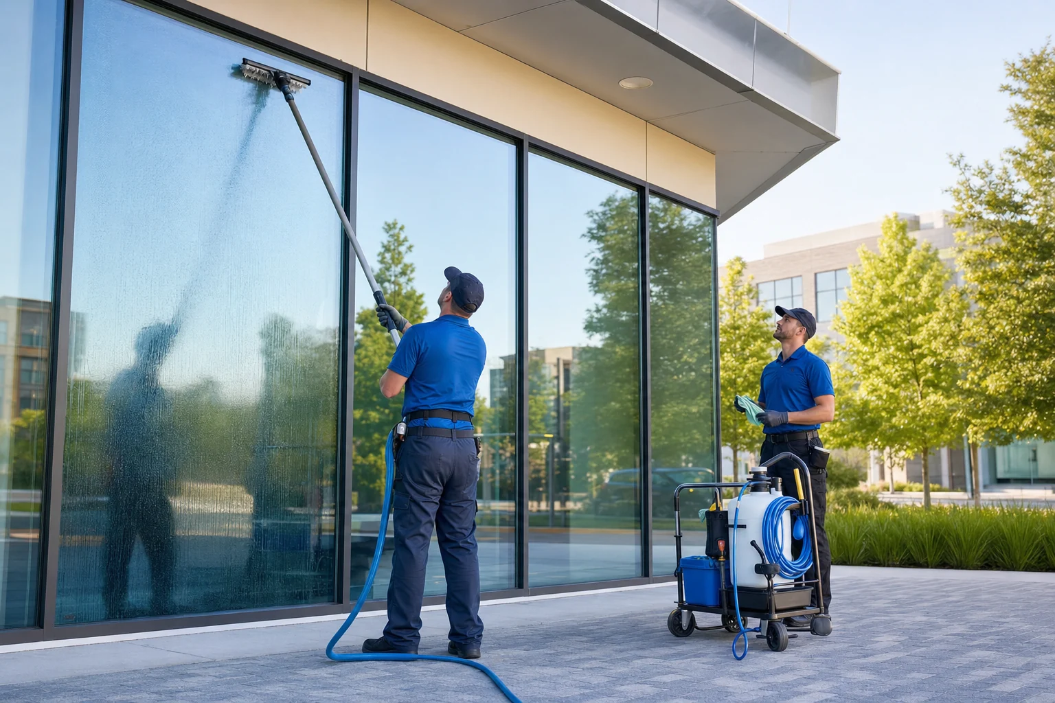 SABSUS window cleaning scheduling and field service workflow