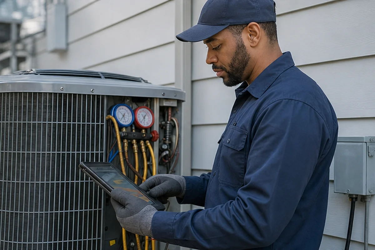 HVAC сервис: рабочий процесс SABSUS