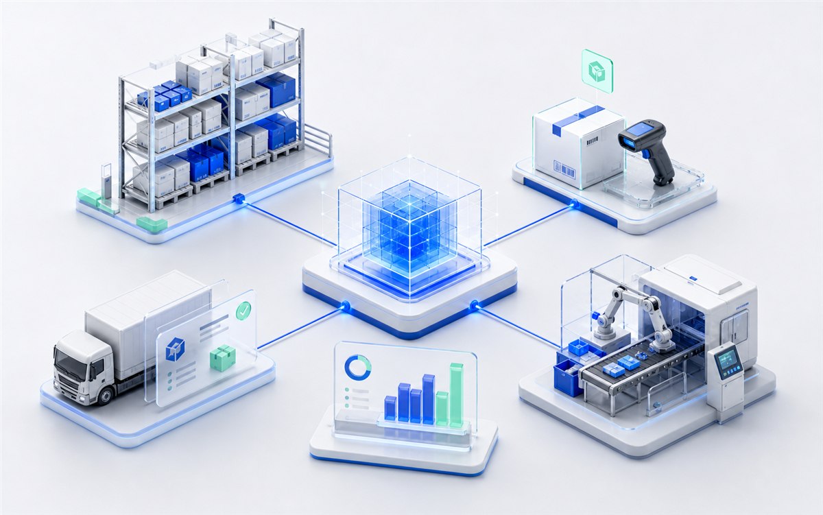 AI-визуализация процессов для модуля Склад и инвентарь